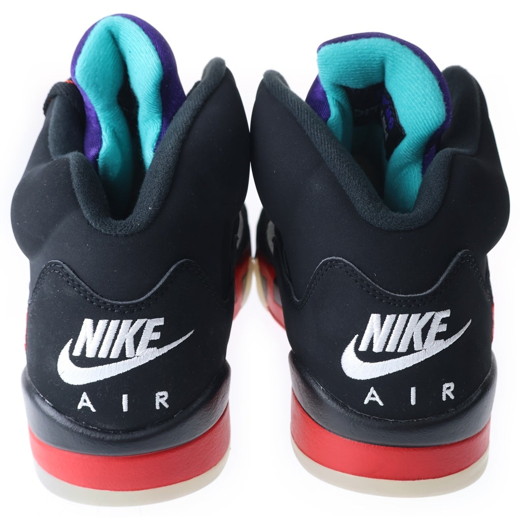 NIKE(ナイキ) Air Jordan 5 Retro Top3 エアジョーダン5 レトロ トップ3 ハイカットスニーカー ブラック US9/27cm CZ1786‐001