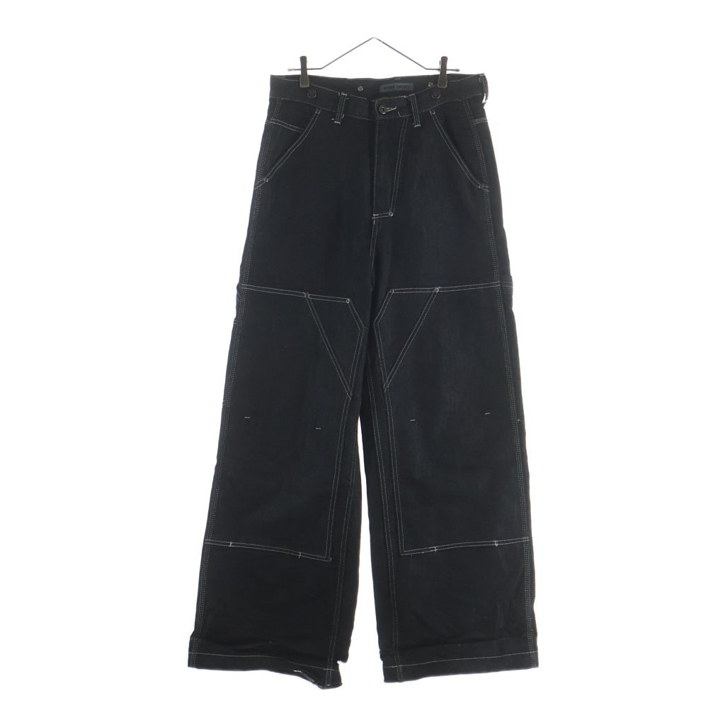 NO BRAND(ノーブランド) BRYAN JIMENEZ ブライヤンヒメネス PANELED DENIM ダブルニー デニム バギーカーペンターパンツ インディゴ BJ22P02-S