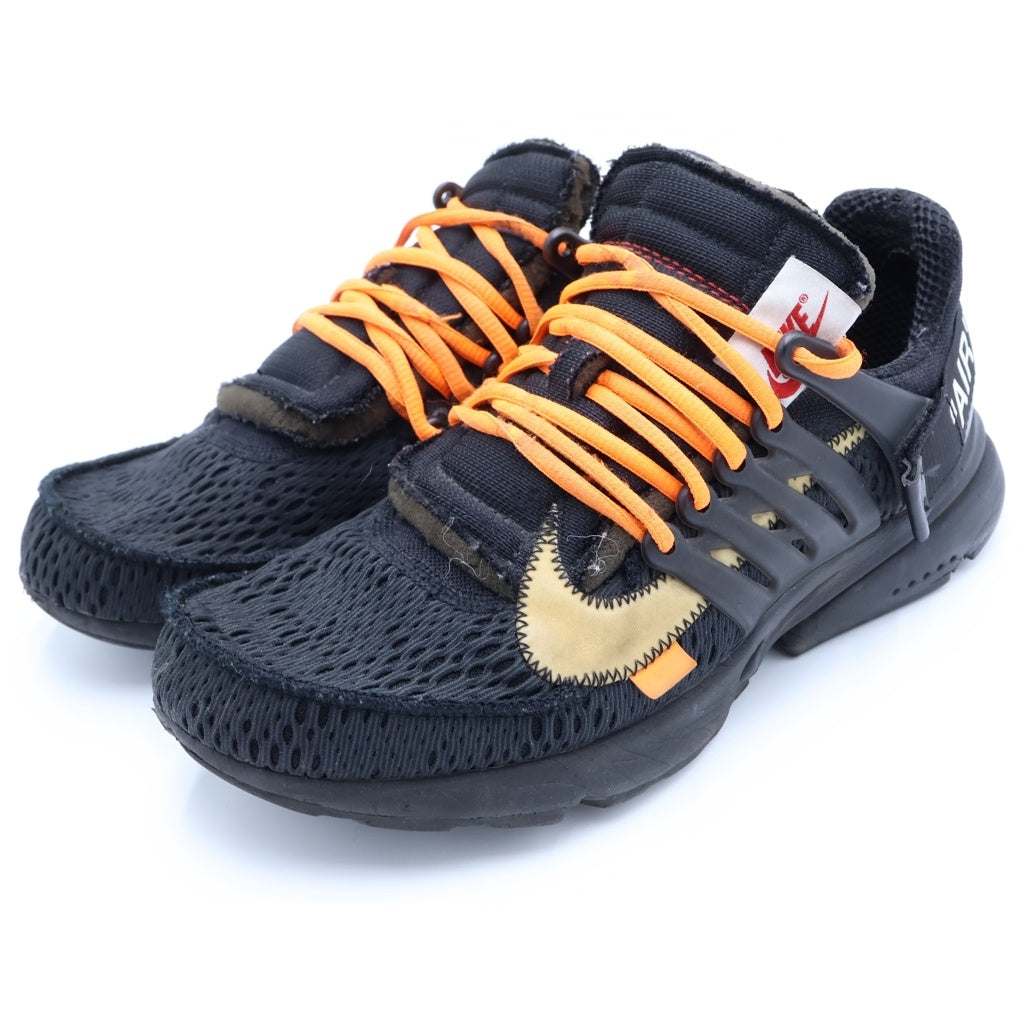NIKE(ナイキ) ×OFF-WHITE AIR PRESTO AA3830-002 オフホワイト エアプレスト ローカットスニーカー ブラック US9/27.0cm