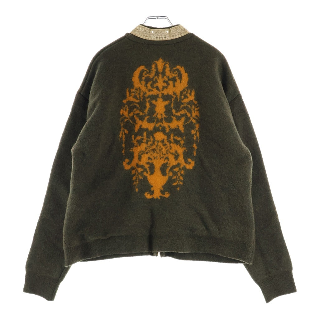 Children of the discordance(チルドレンオブザディスコーダンス) 20AW ESTONITEK KNIT CARDIGAN エストニア ニット カーディガン カーキ COTDKN-628