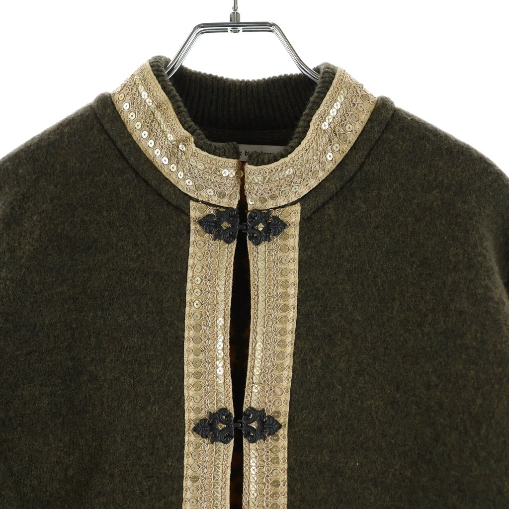 Children of the discordance(チルドレンオブザディスコーダンス) 20AW ESTONITEK KNIT CARDIGAN エストニア ニット カーディガン カーキ COTDKN-628