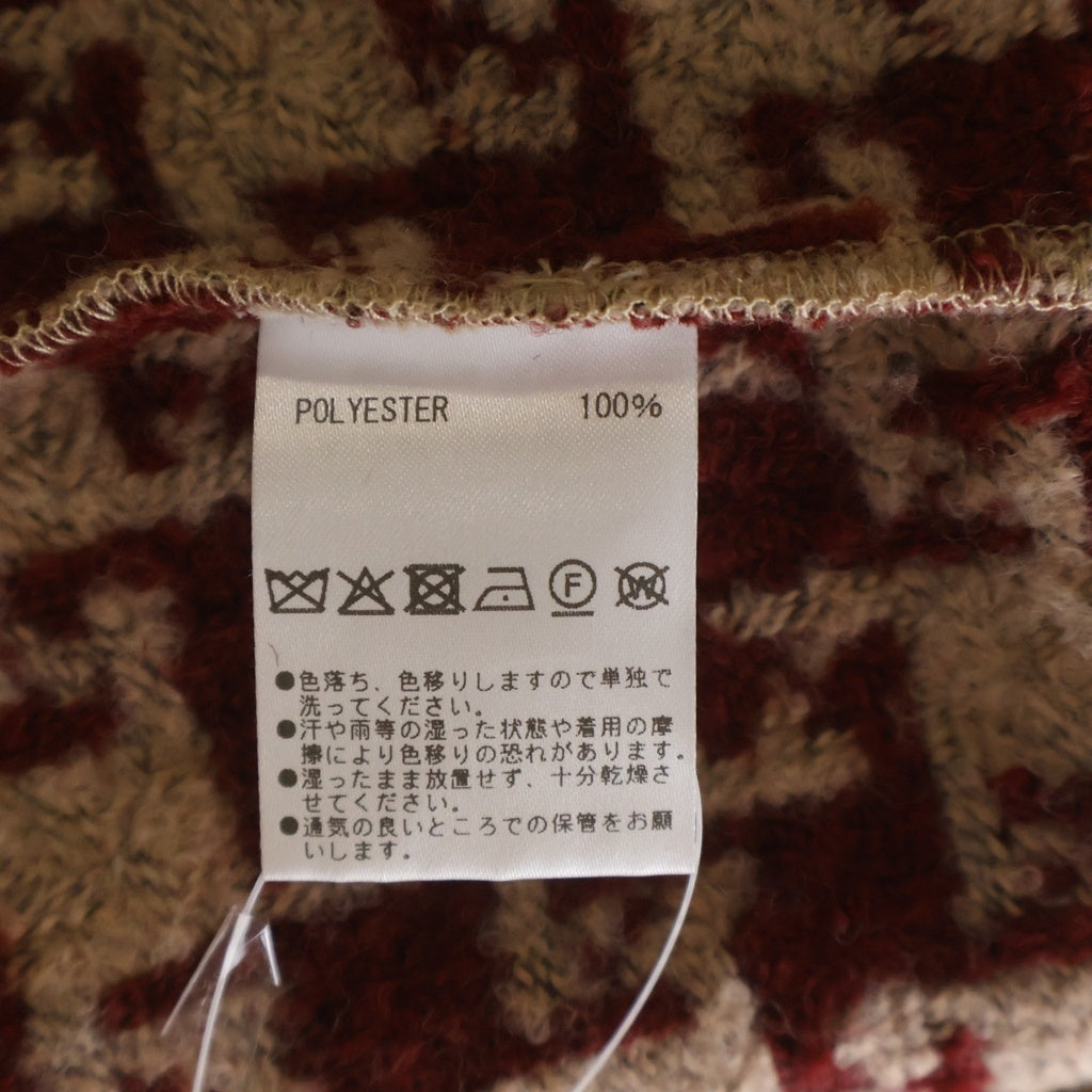 MLVINCE(メルヴィンス) MILITARY CHECK JACKET ミリタリー チェック ジャケット ホワイトレッド