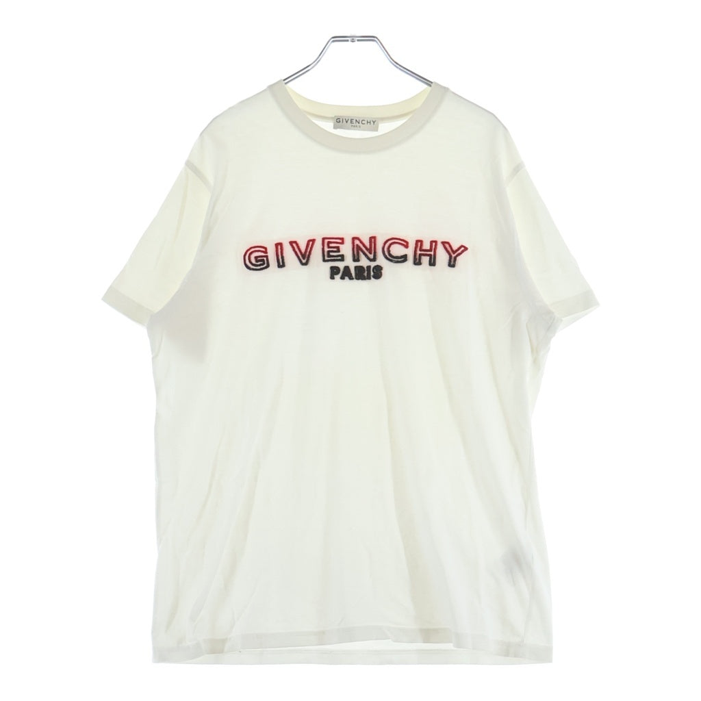 GIVENCHY(ジバンシィ) 20SS グラデーションロゴ 半袖Tシャツ ホワイト BM70UY3002