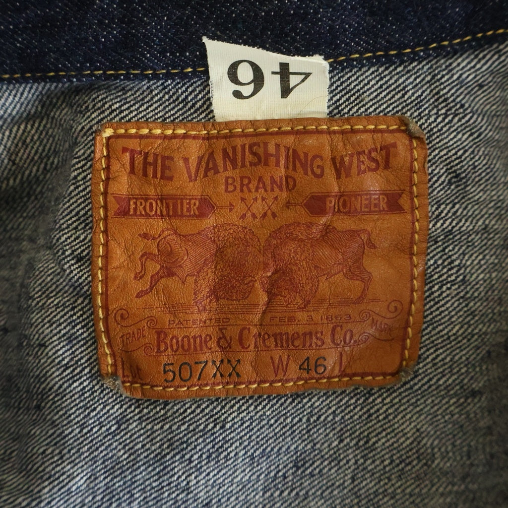 FREE WHEELERS POWER WEAR(フリーホイーラーズ) THE VANISHING WEST ザバニッシングウエスト Lot507XX 1951 2nd TYPE デニムジャケット インディゴ