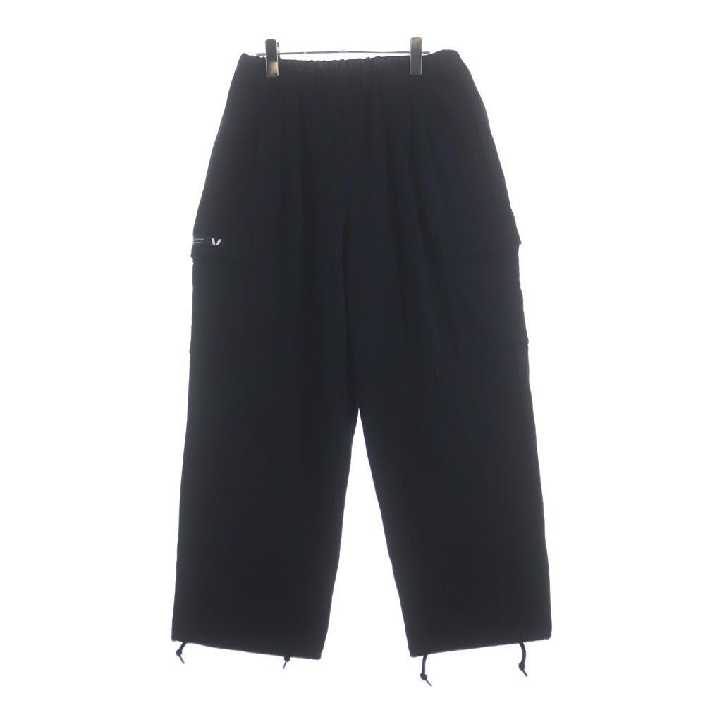 WTAPS(ダブルタップス) 25AW LEZ / 6P / TROUSERS / COTTON コットン スウェット カーゴパンツ ブラック 252SPDT-CSM03