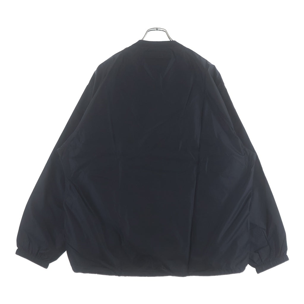 NEIGHBORHOOD(ネイバーフッド) 25AW PULLOVER SHIRT LS Vネック プルオーバーシャツ ウィンドブレーカー ブラック 252TSNH-SHM04