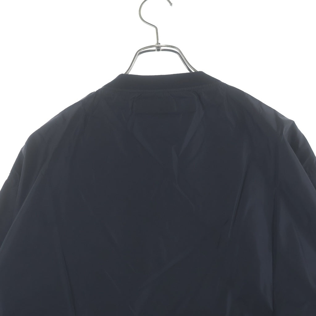 NEIGHBORHOOD(ネイバーフッド) 25AW PULLOVER SHIRT LS Vネック プルオーバーシャツ ウィンドブレーカー ブラック 252TSNH-SHM04