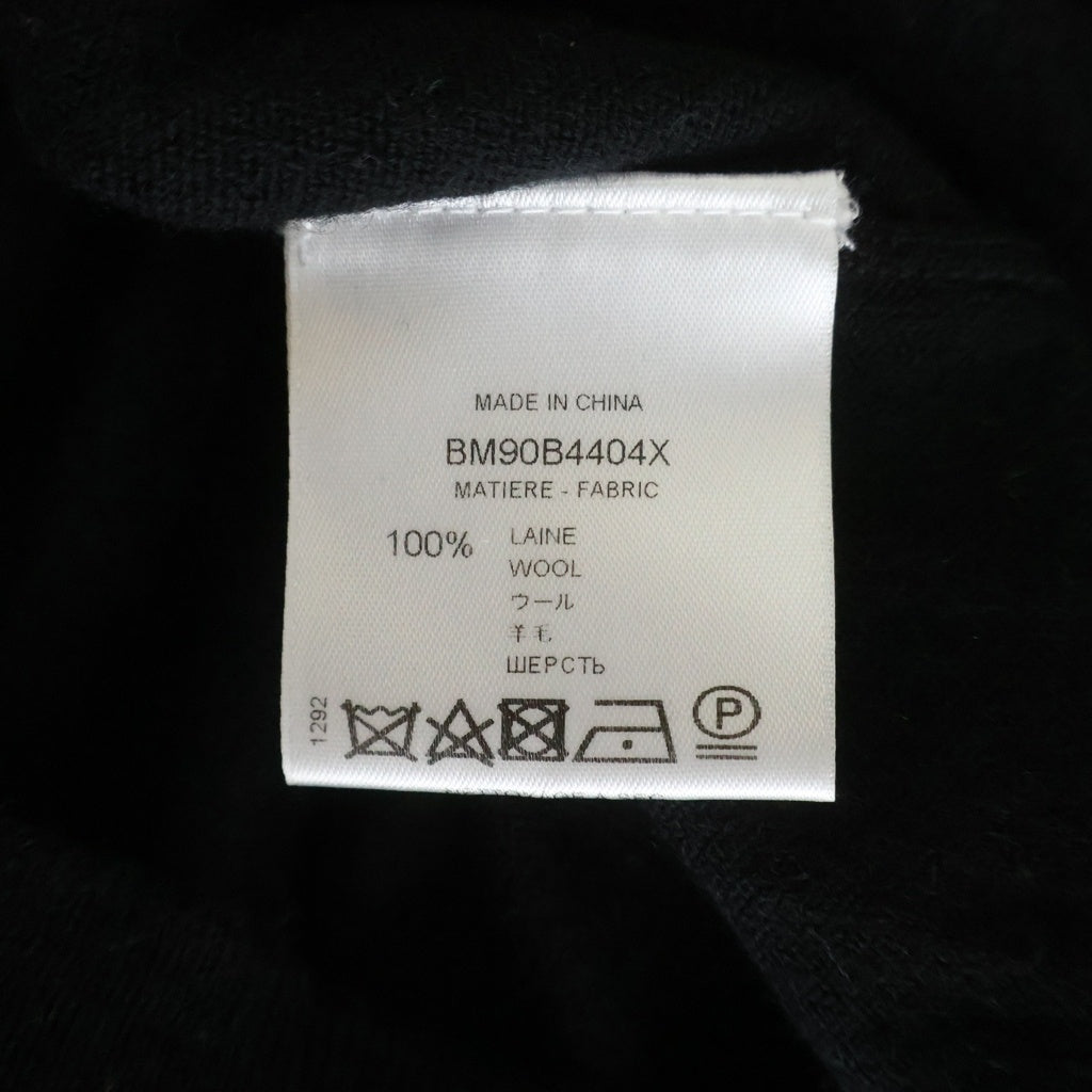 GIVENCHY(ジバンシィ) ウール ロゴニットセーター ブラック BM90B4404X