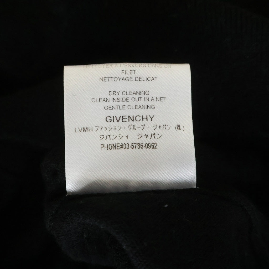GIVENCHY(ジバンシィ) ウール ロゴニットセーター ブラック BM90B4404X