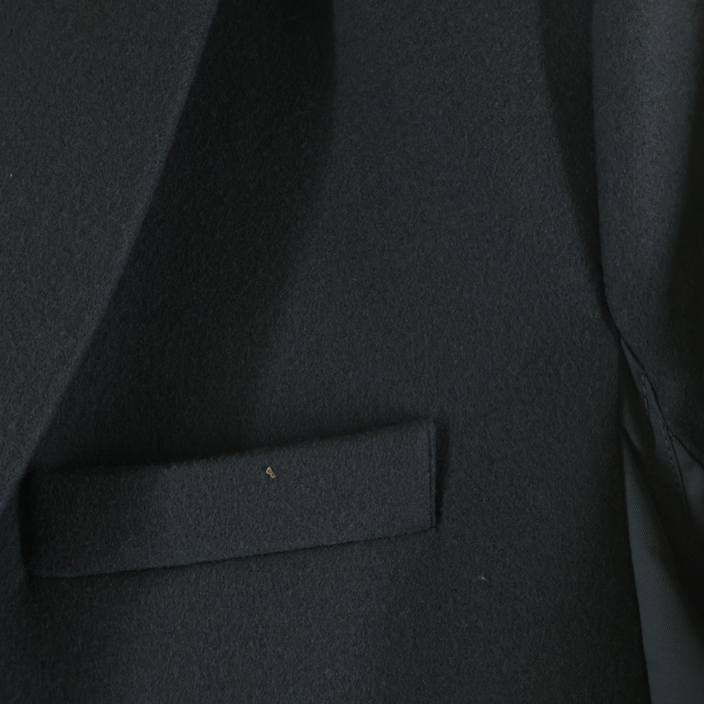 Sacai(サカイ) 23AW ウール ナイロン ドッキング チェスターコート グレー 23-03114M