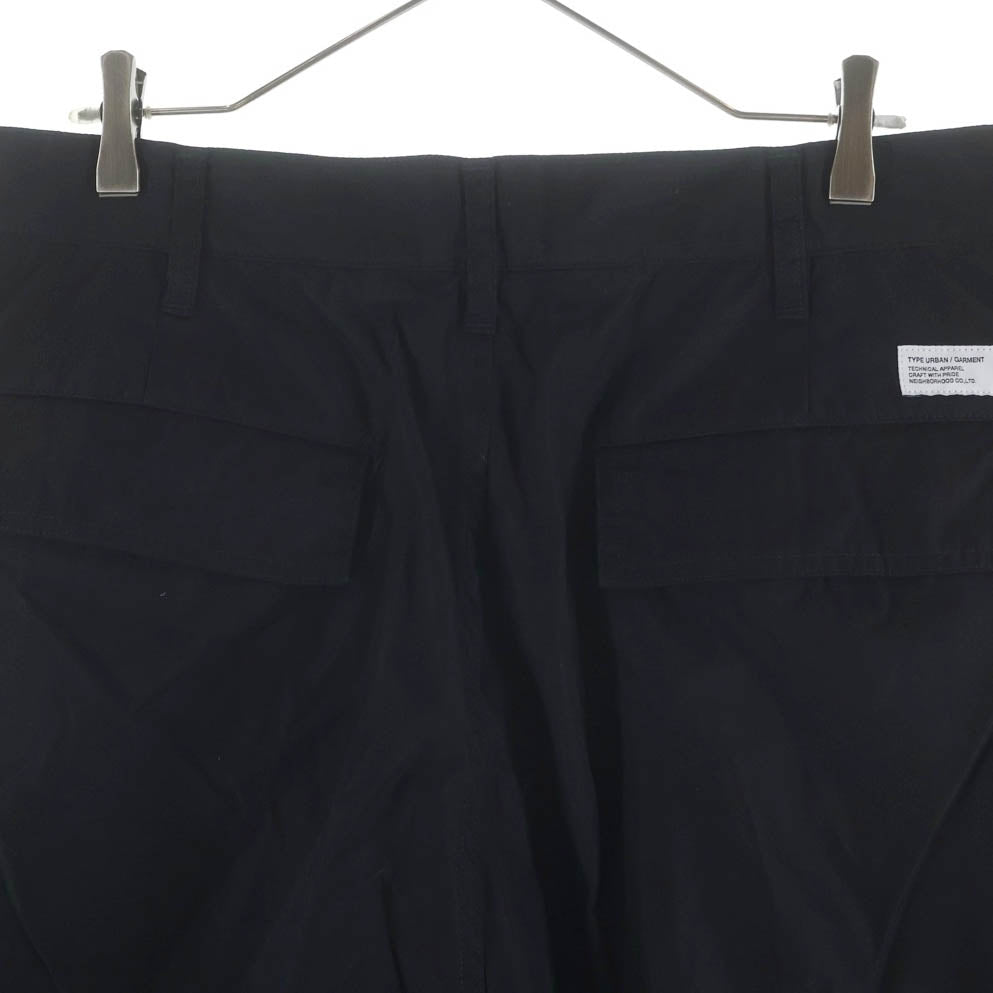 NEIGHBORHOOD(ネイバーフッド) 23AW WIDE CARGO PANTS ワイドカーゴパンツ ブラック 232YTNH-PTM02