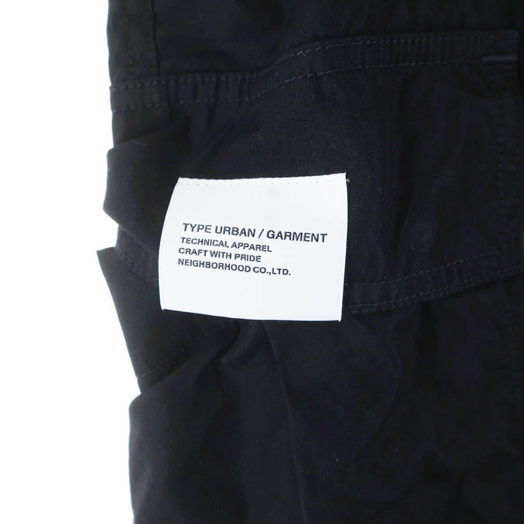 NEIGHBORHOOD(ネイバーフッド) 23AW WIDE CARGO PANTS ワイドカーゴパンツ ブラック 232YTNH-PTM02