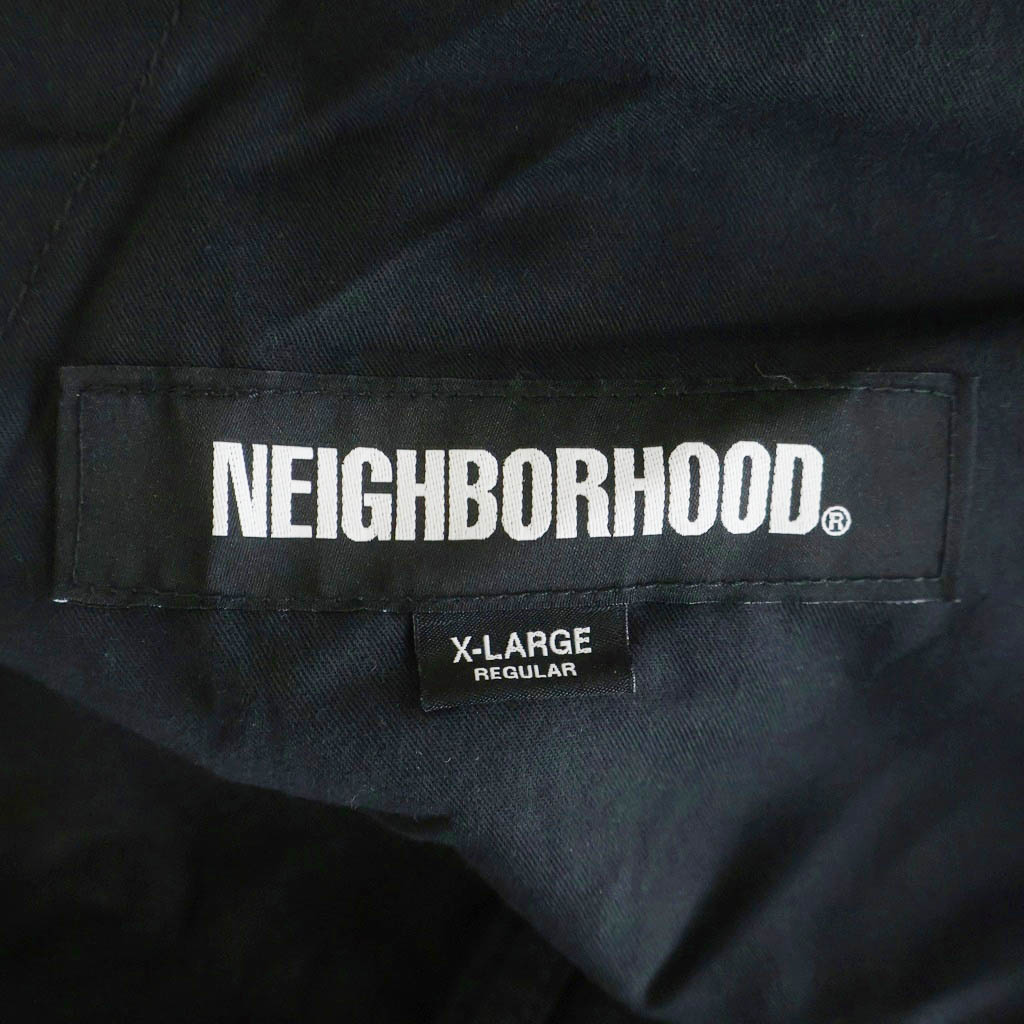 NEIGHBORHOOD(ネイバーフッド) 23AW WIDE CARGO PANTS ワイドカーゴパンツ ブラック 232YTNH-PTM02