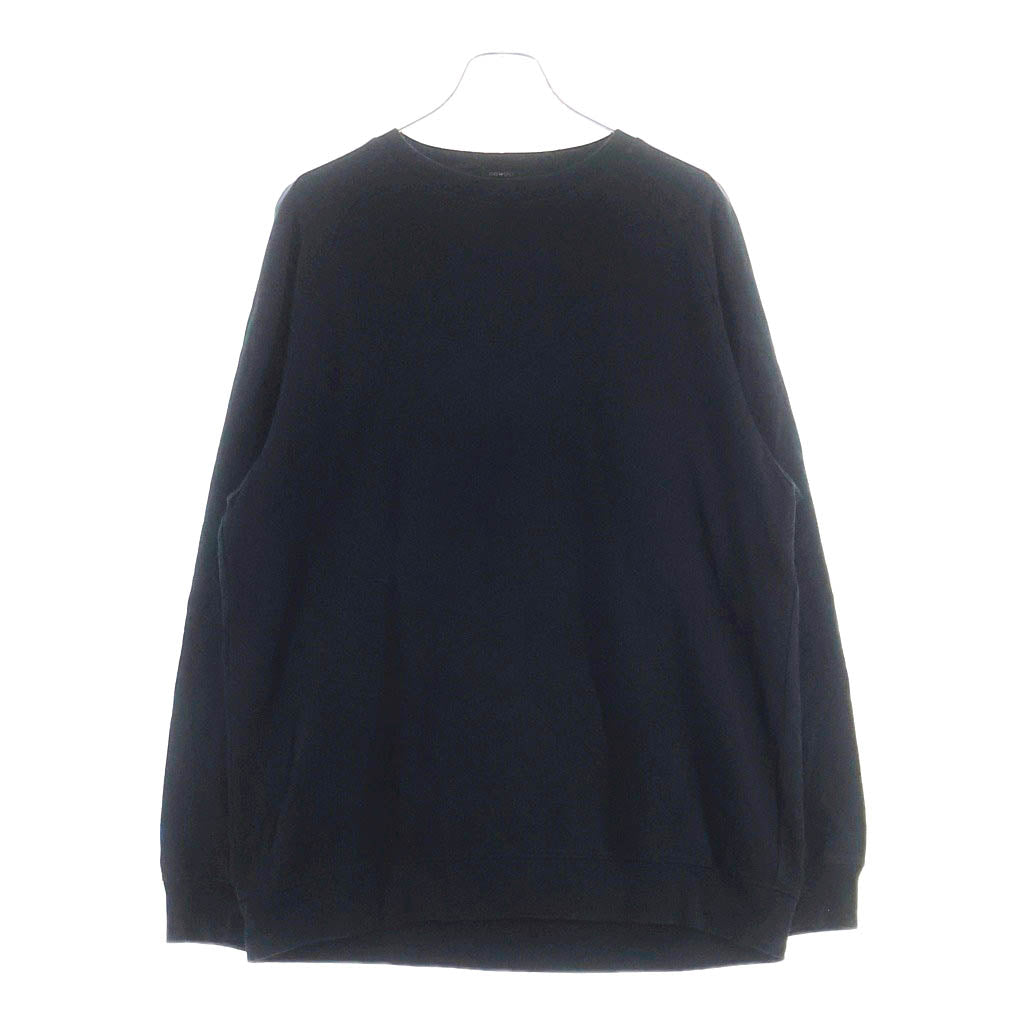 COMOLI(コモリ) 20SS シルク混 長袖Tシャツ ロンT ブラック R01-05002