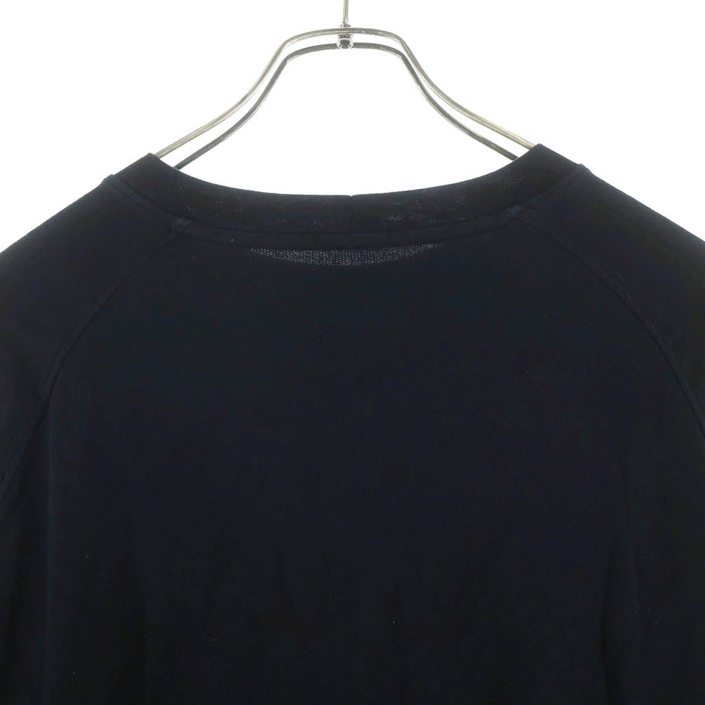 COMOLI(コモリ) 20SS シルク混 長袖Tシャツ ロンT ブラック R01-05002