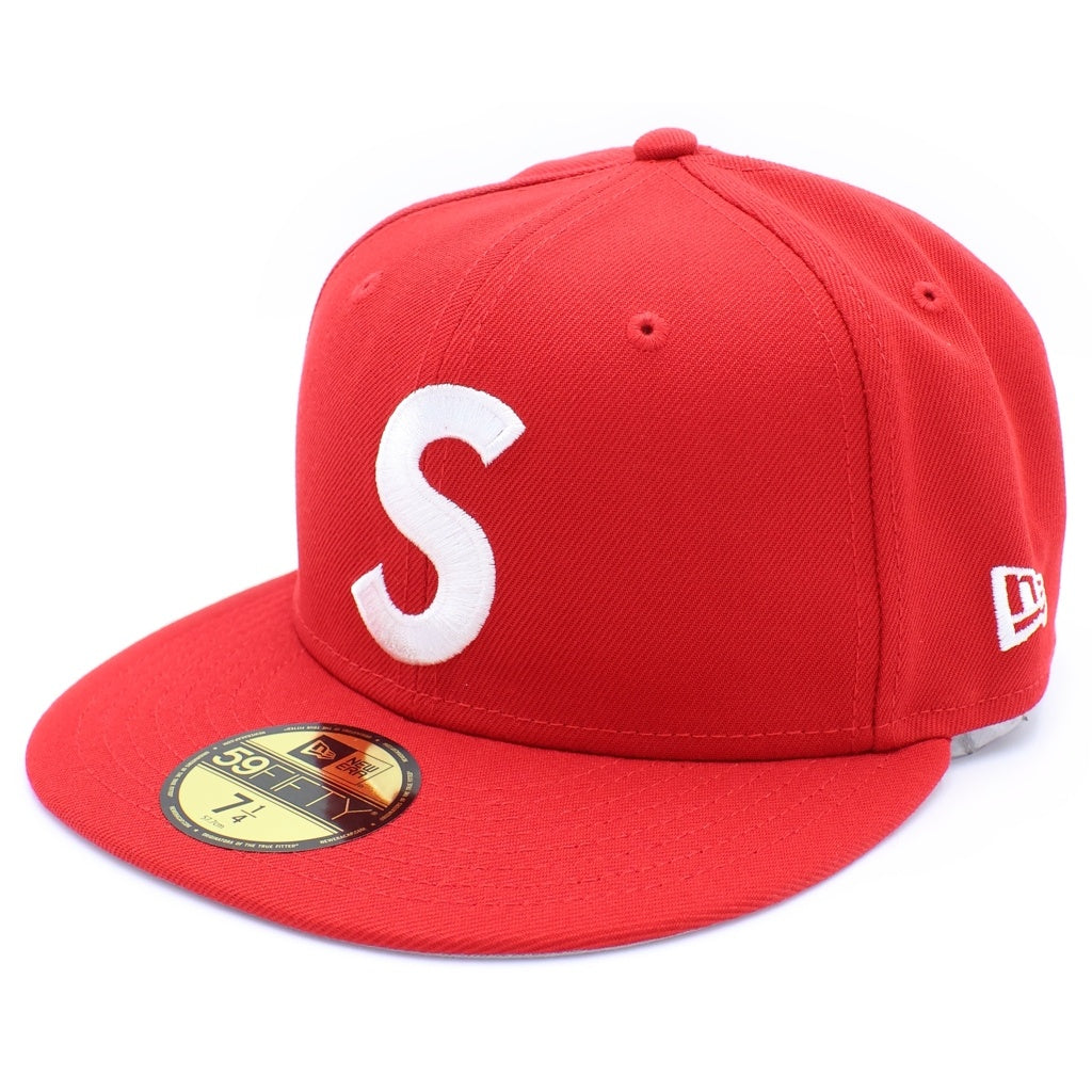 SUPREME(シュプリーム) 24AW Screw Ball S Logo 59FIFTY ベースボールキャップ 帽子 レッド