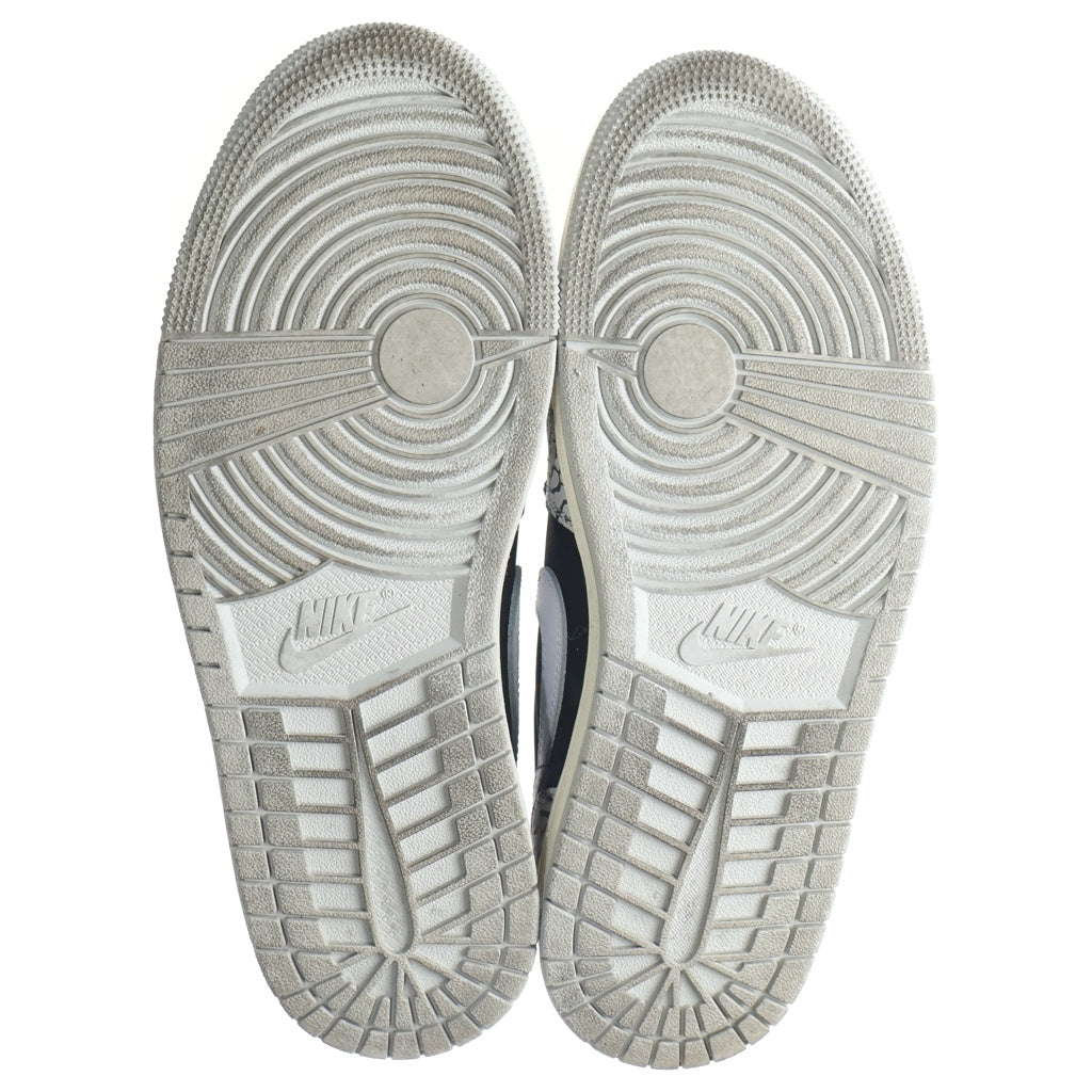NIKE(ナイキ) AIR JORDAN 1 RETRO LOW OG BLACK CEMENT エアジョーダン1 レトロ ブラックセメント ローカットスニーカー グレー/ブラック US8.5/26.5cm CZ0790-001