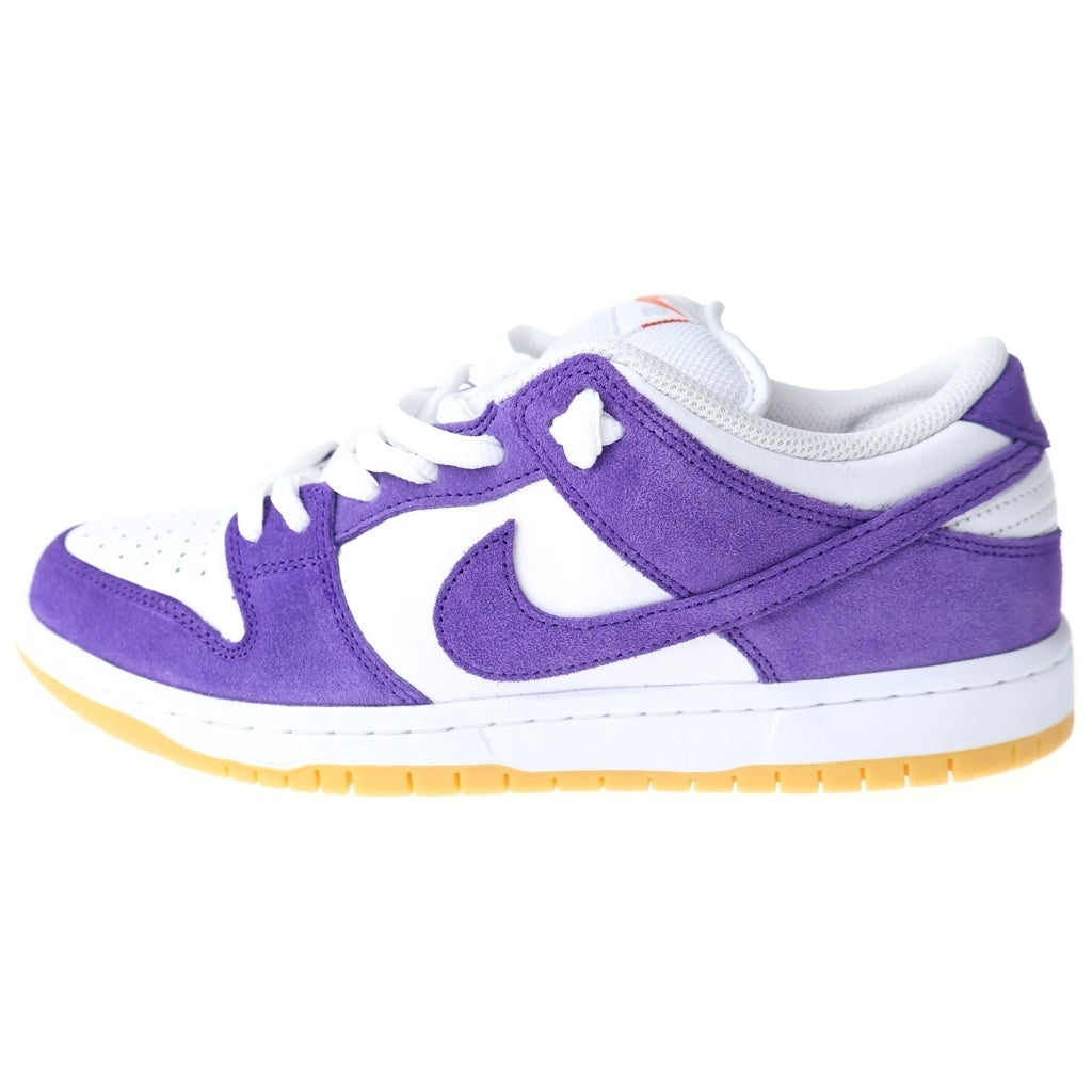 NIKE SB(ナイキエスビー) DUNK LOW PRO ISO ORANGE LABEL COURT PURPLE DV5464-500 ダンク プロ オレンジレーベル コートパープル ローカットスニーカー パープル/ホワイト US9/27cm