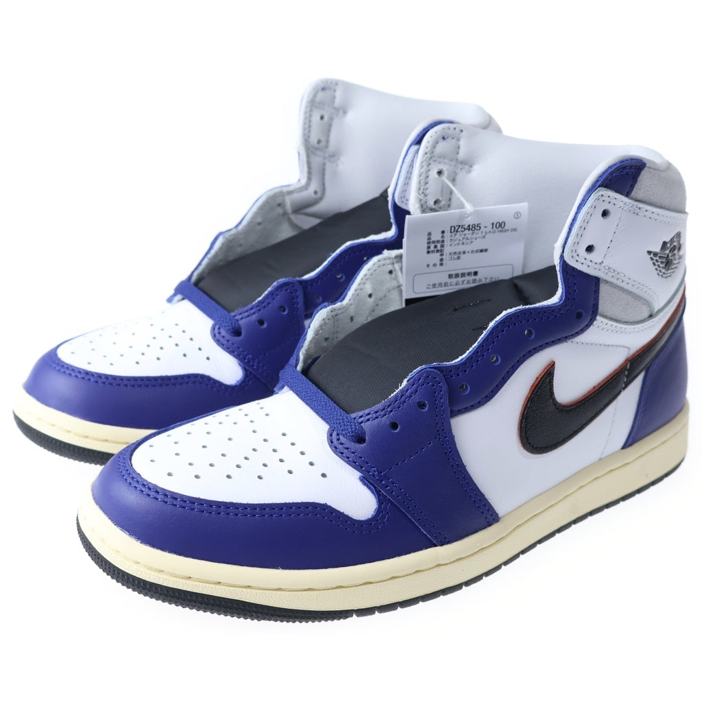 NIKE(ナイキ) AIR JORDAN 1 HIGH OG RARE AIR DEEP ROYAL BLUE DZ5485-100 エアジョーダン OG レア エアディープ ロイヤルブルー ハイカットスニーカー US8.5/26.5cm