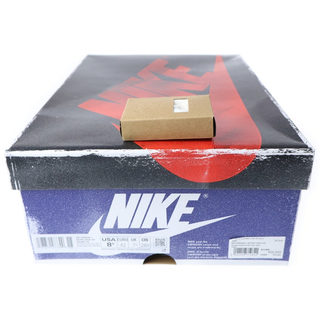 NIKE(ナイキ) AIR JORDAN 1 HIGH OG RARE AIR DEEP ROYAL BLUE DZ5485-100 エアジョーダン OG レア エアディープ ロイヤルブルー ハイカットスニーカー US8.5/26.5cm