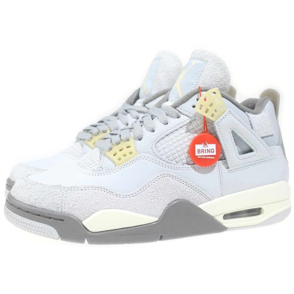 NIKE(ナイキ) AIR JORDAN 4 Retro SE raft エアジョーダン4 レトロ SE クラフト ハイカットスニーカー シューズ グレー US8.5/26.5cm DV3742-021