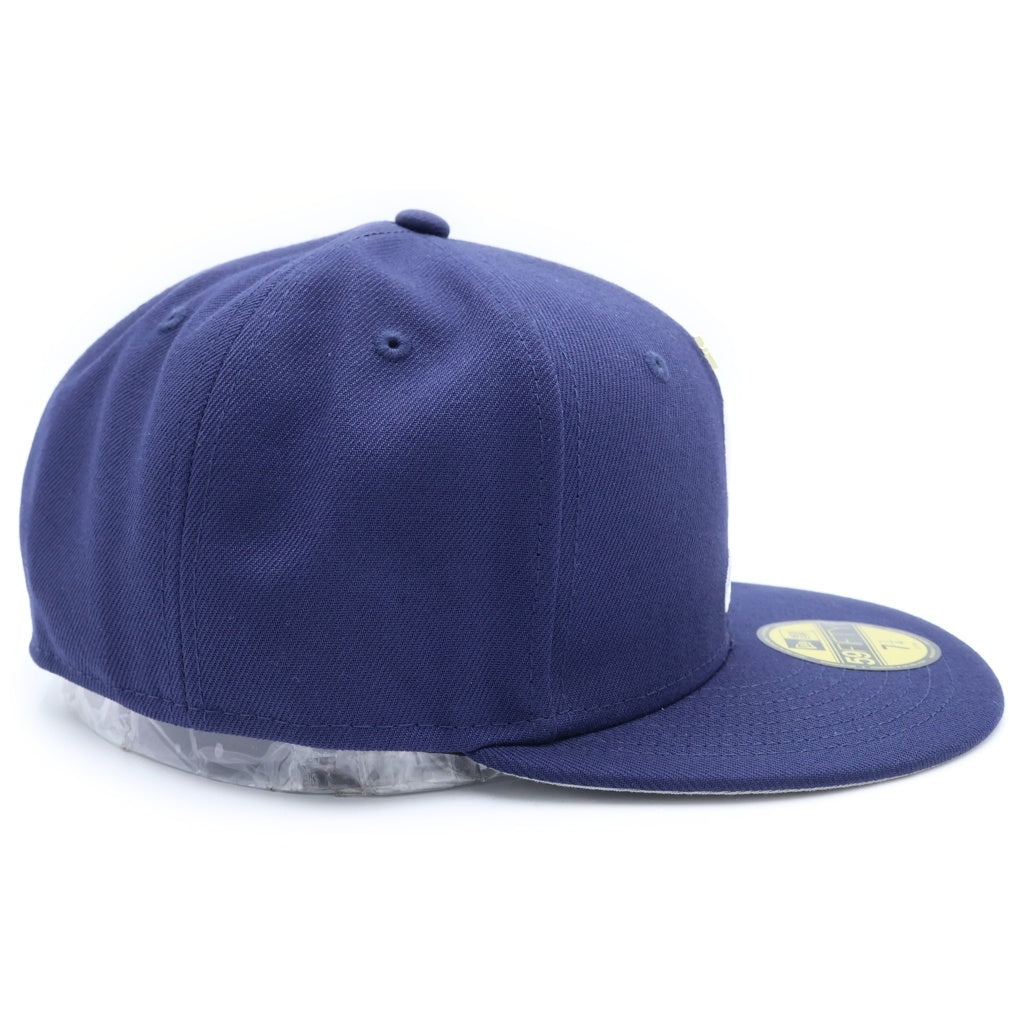 SUPREME(シュプリーム) 24SS ×NEW ERA Gold Cross S Logo ニューエラ ゴールドクロス Sロゴ ベースボールキャップ 帽子 ネイビー