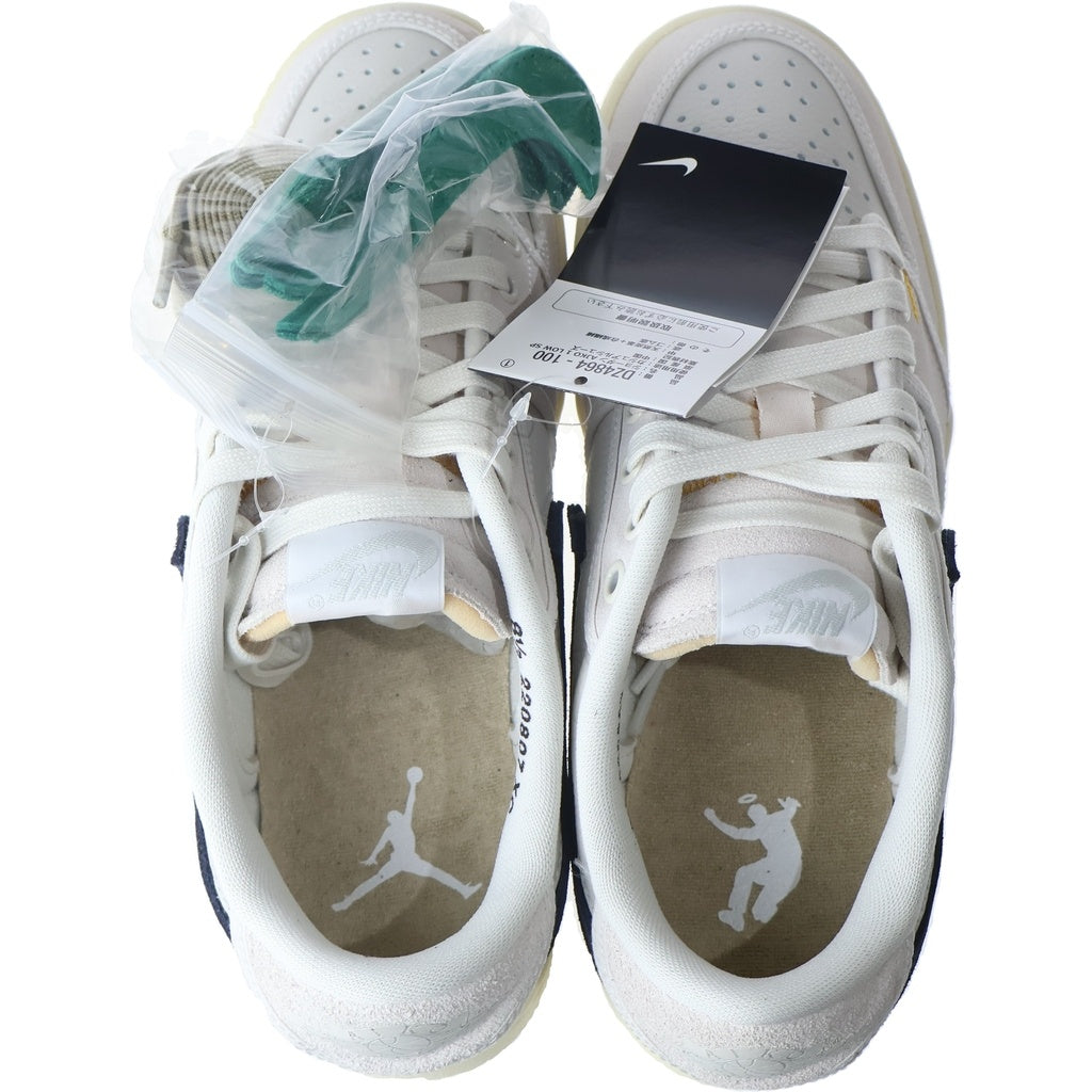 NIKE(ナイキ) ×UNION AIR JORDAN 1 LOW KO SAIL LEATHER DZ4864-100 ユニオン エアジョーダン1 ローカットスニーカー セイル アイボリー US8.5/26.5cm