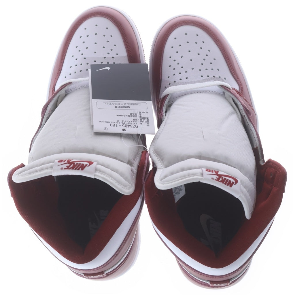 NIKE(ナイキ) AIR JORDAN 1 Retro High OG ハイカットスニーカー レッド US8.5/26.5cm DZ5485-160
