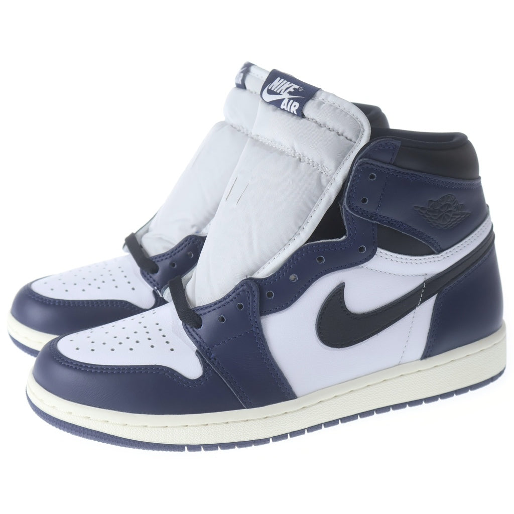 NIKE(ナイキ) AIR JORDAN 1 Retro High OG ハイカットスニーカー ネイビー US8.5/26.5cm DZ5485-041