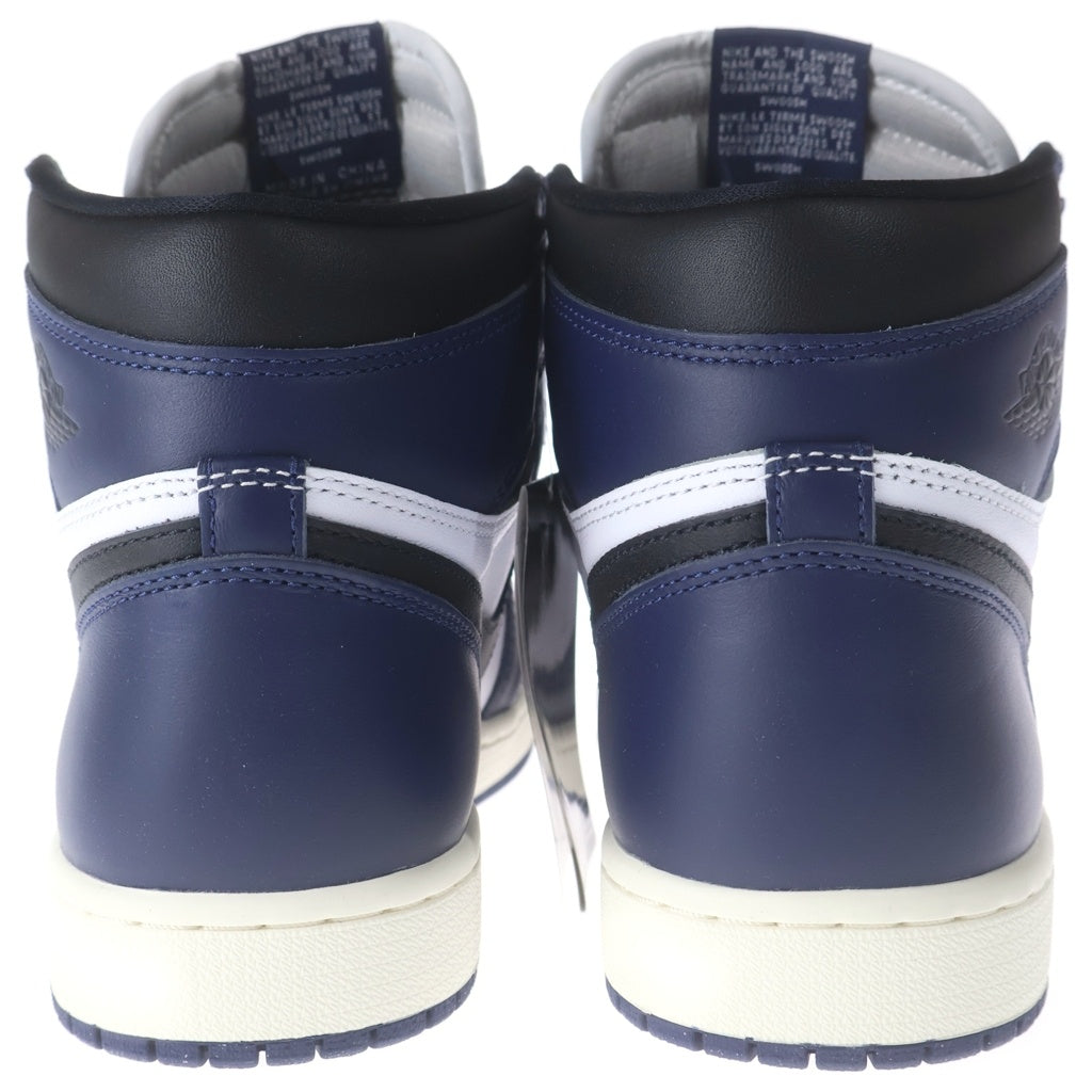 NIKE(ナイキ) AIR JORDAN 1 Retro High OG ハイカットスニーカー ネイビー US8.5/26.5cm DZ5485-041