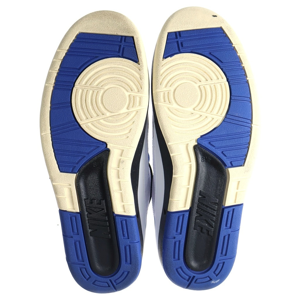 NIKE(ナイキ) WMNS AIR JORDAN 2 RETRO LOW VARSITY ROYAL DX4401-104 ウィメンズ エアジョーダン2 レトロ バーシティロイヤル ローカットスニーカー ホワイト US10/27cm
