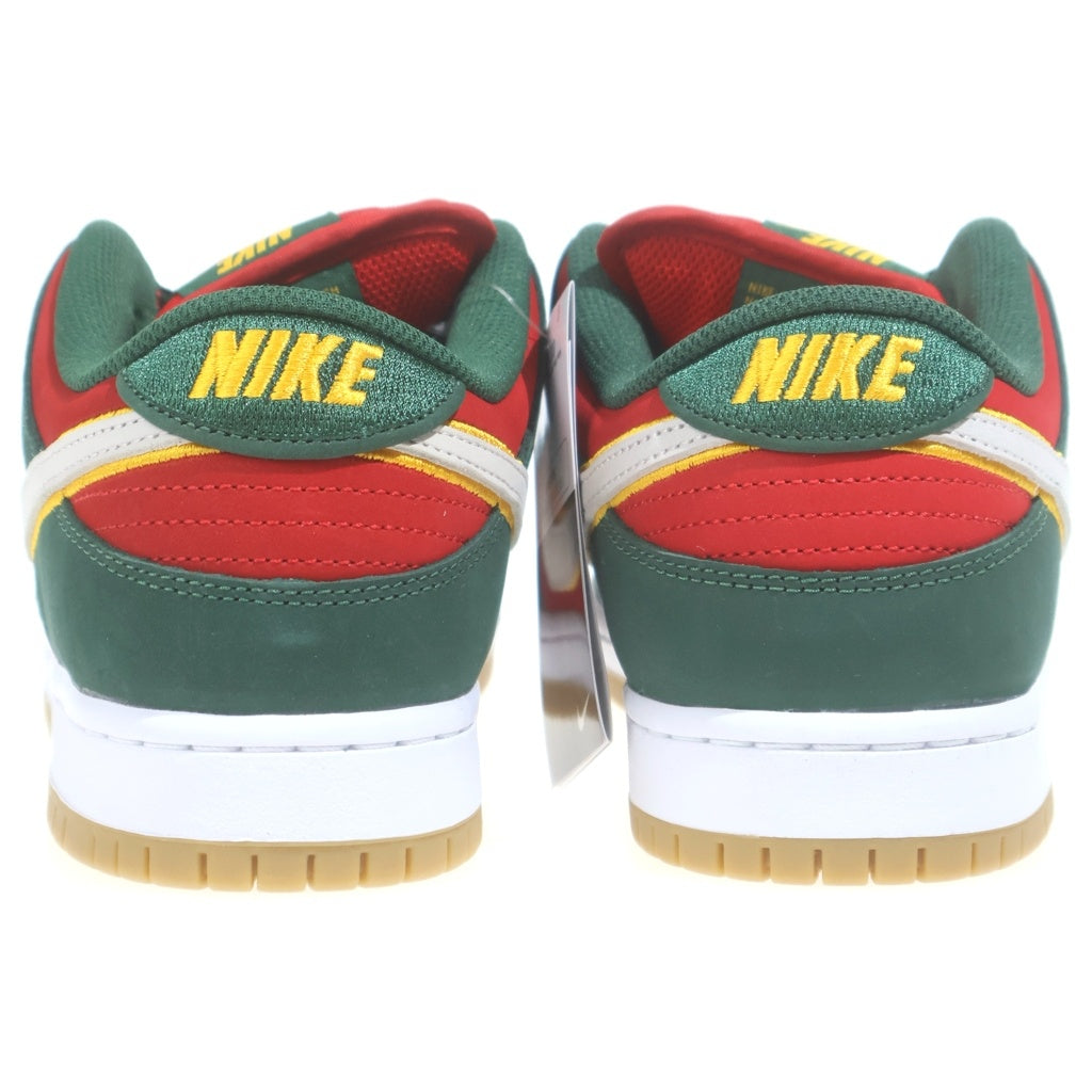 NIKE SB(ナイキエスビー) DUNK LOW SEATTLE SUPERSONICS ダンク シアトル スーパーソニックス ローカットスニーカー レッド/グリーン US9/27cm FZ1287-300