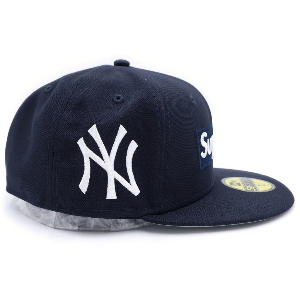 SUPREME(シュプリーム) 24SS ×NEW ERA MLB Teams Box Logo ニューエラ ボックスロゴ ベースボールキャップ 帽子 ネイビー