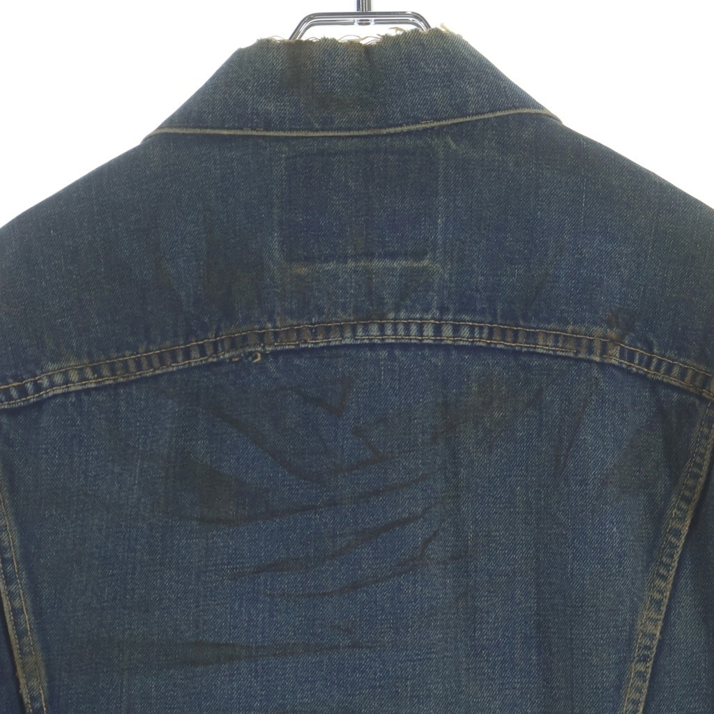 Levi's(リーバイス) 60s VINTAGE 557 ボタン裏O刻印 3rd BIGE 両面タブ 均等V デニムジャケット インディゴ