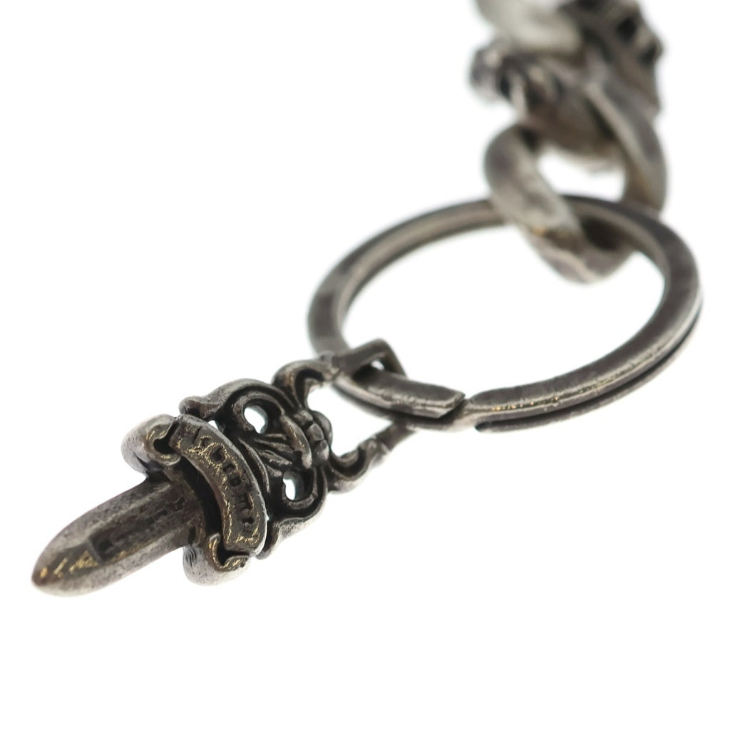 CHROME HEARTS(クロムハーツ) CLP CHN FANCY-L/ロングファンシーリンク キーチェーン シルバー BCA072