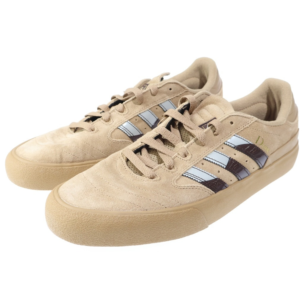 adidas(アディダス) ×DIME BUZENITZ VULC 2 GW7232 ダイム ブセニッツバルク2 ローカットスニーカー ベージュ SU11/29cm