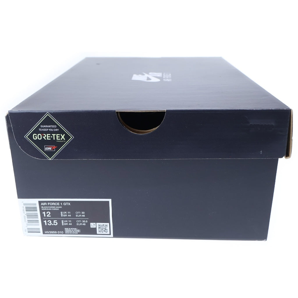 NIKE(ナイキ) AIR FORCE 1 GTX HV3959-010 エアフォース1 ゴアテックス ローカットスニーカー ブラック US12/30cm