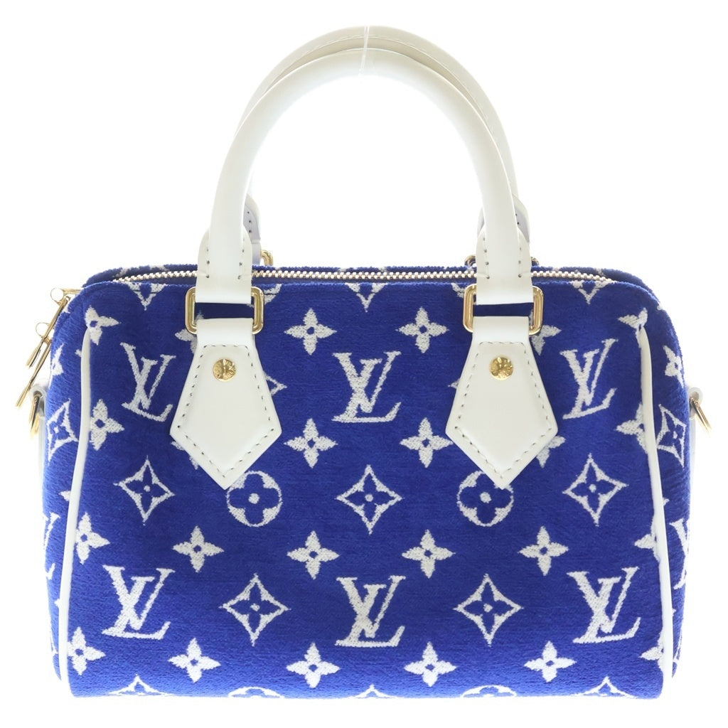LOUIS VUITTON(ルイヴィトン) モノグラム スピーディバンドリエール 20 2WAY ハンドバッグ ブルー M20751 レディース