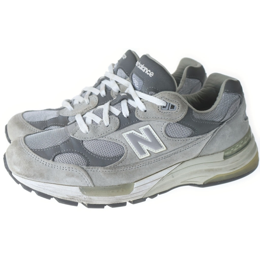 New Balance(ニューバランス) M992GR スウェード ローカットスニーカー シューズ グレー US9.5/27.5cm