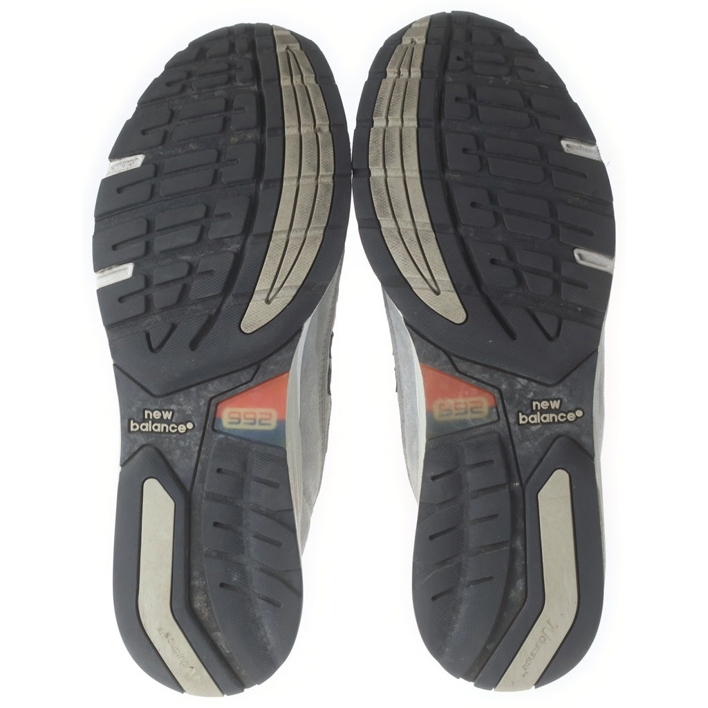 New Balance(ニューバランス) M992GR スウェード ローカットスニーカー シューズ グレー US9.5/27.5cm