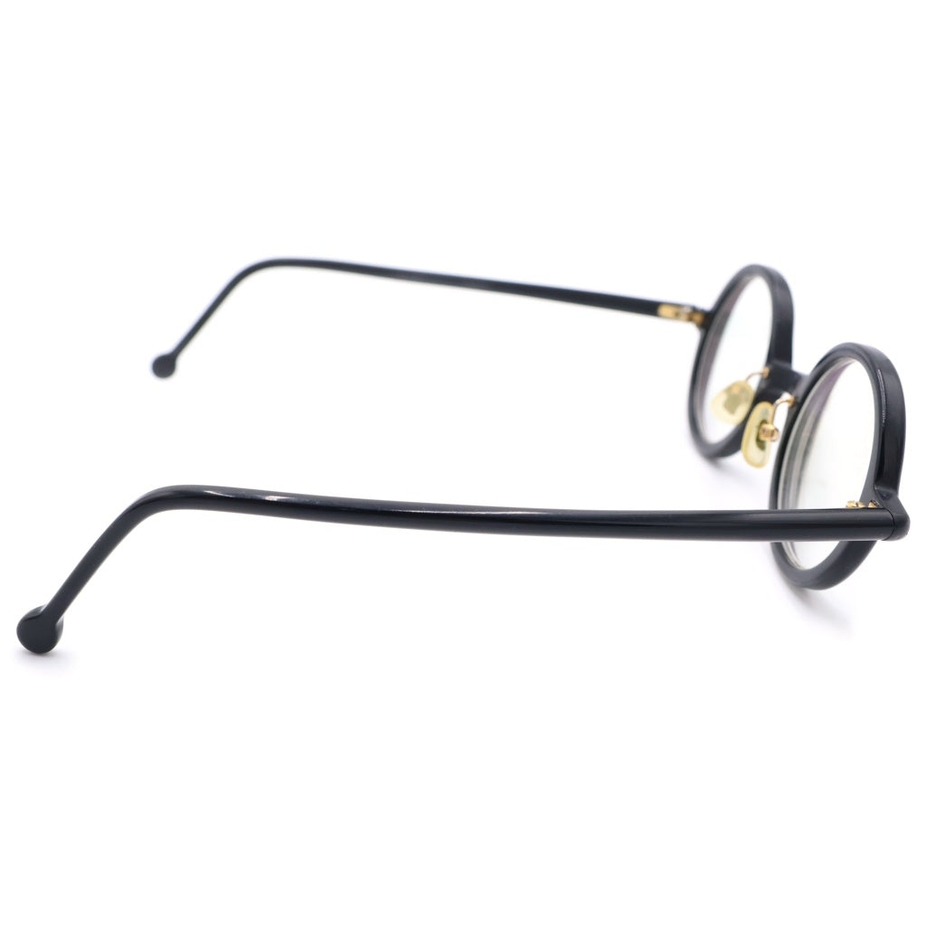 白山眼鏡店(ハクサンガンキョウテン) ROUND classic ラウンドクラシック メガネ サングラス ブラック 度入り