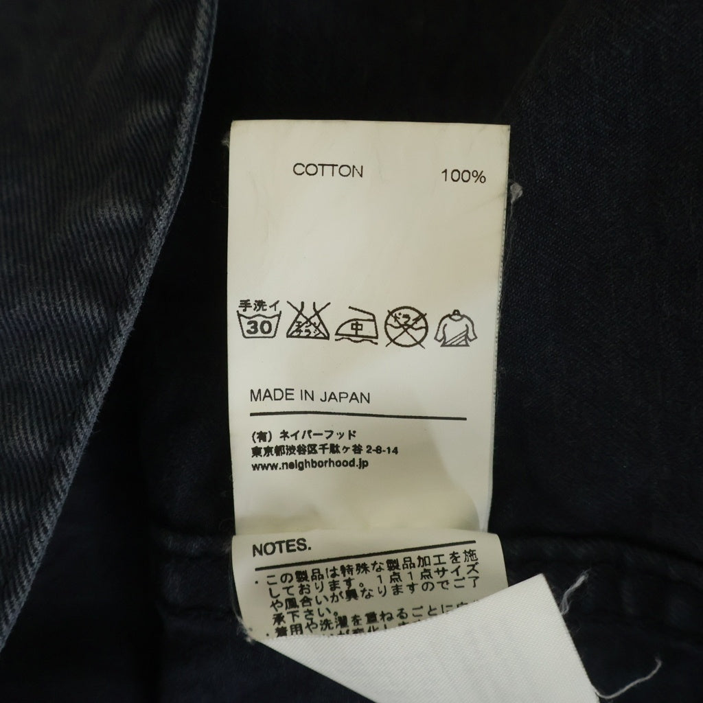 NEIGHBORHOOD(ネイバーフッド) 16AW N.C DEALER C-COAT ノーカラージャケット コート ブラック 162AQNH-JKM02
