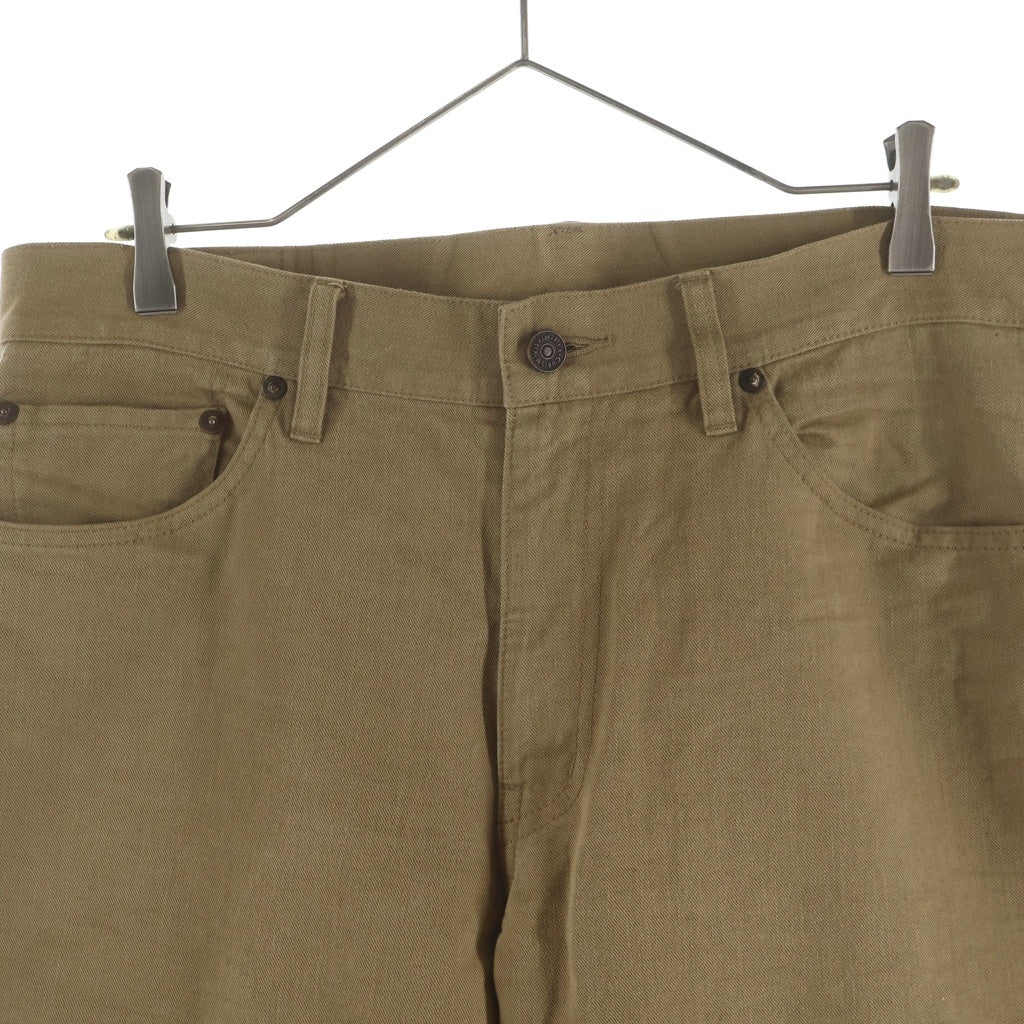 VISVIM(ヴィスヴィム) FLUXUS 12 CHINO コットン リネン チノパンツ ベージュ 0118205008015