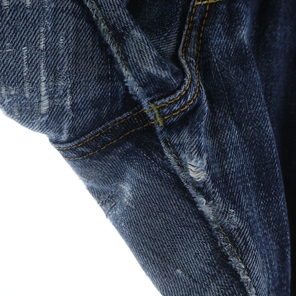 VISVIM(ヴィスヴィム) SOCIAL SCULPTURE ボタンフライ デニムパンツ インディゴ 0119105005007