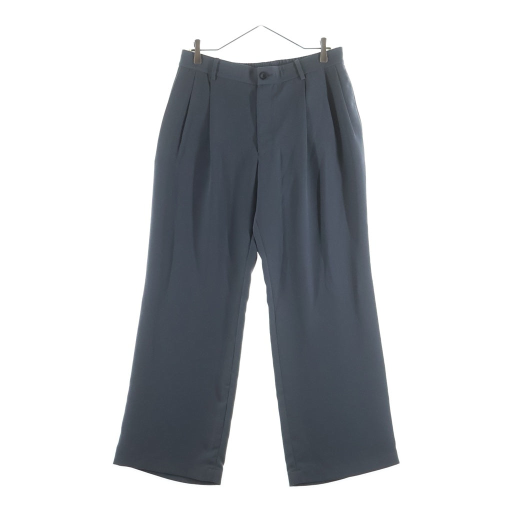 N.HOOLYWOOD(エヌハリウッド) TUCKED PANTS タック ルーズトラウザーパンツ スラックス グレー 2251-PT20-095