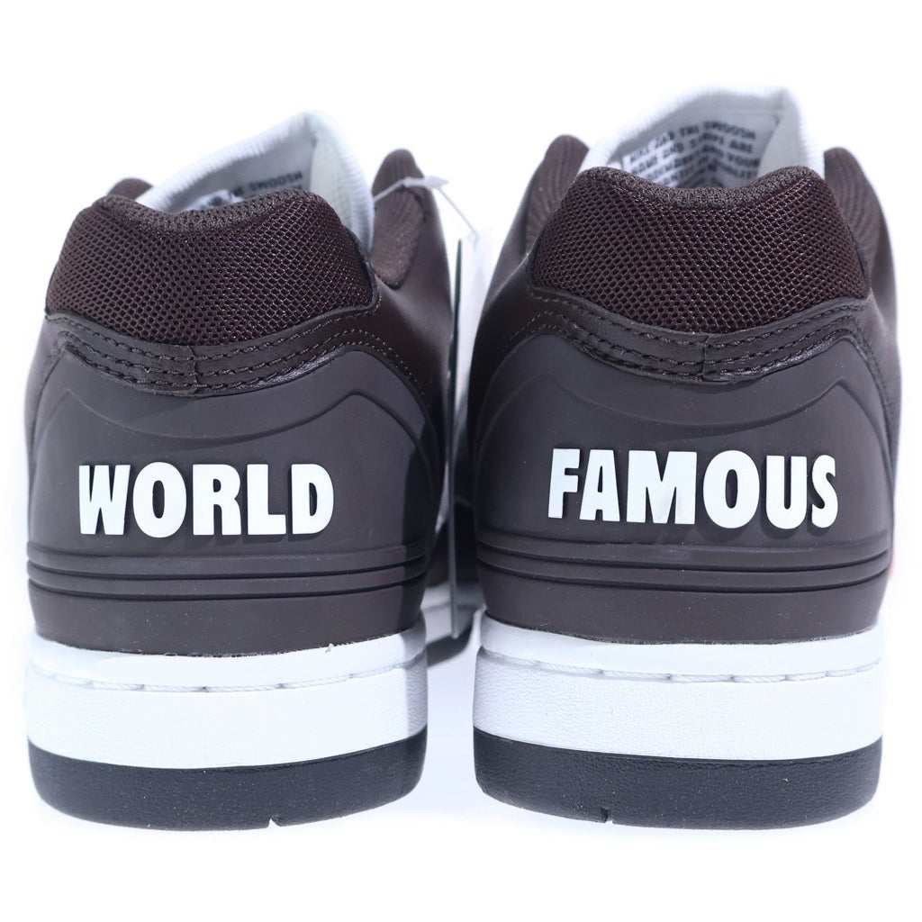 NIKE SB(ナイキエスビー) ×SUPREME AIR FORCE 2 シュプリーム エアフォース2 ローカットスニーカー ブラウン US9.5/27.5cm AA0871-717