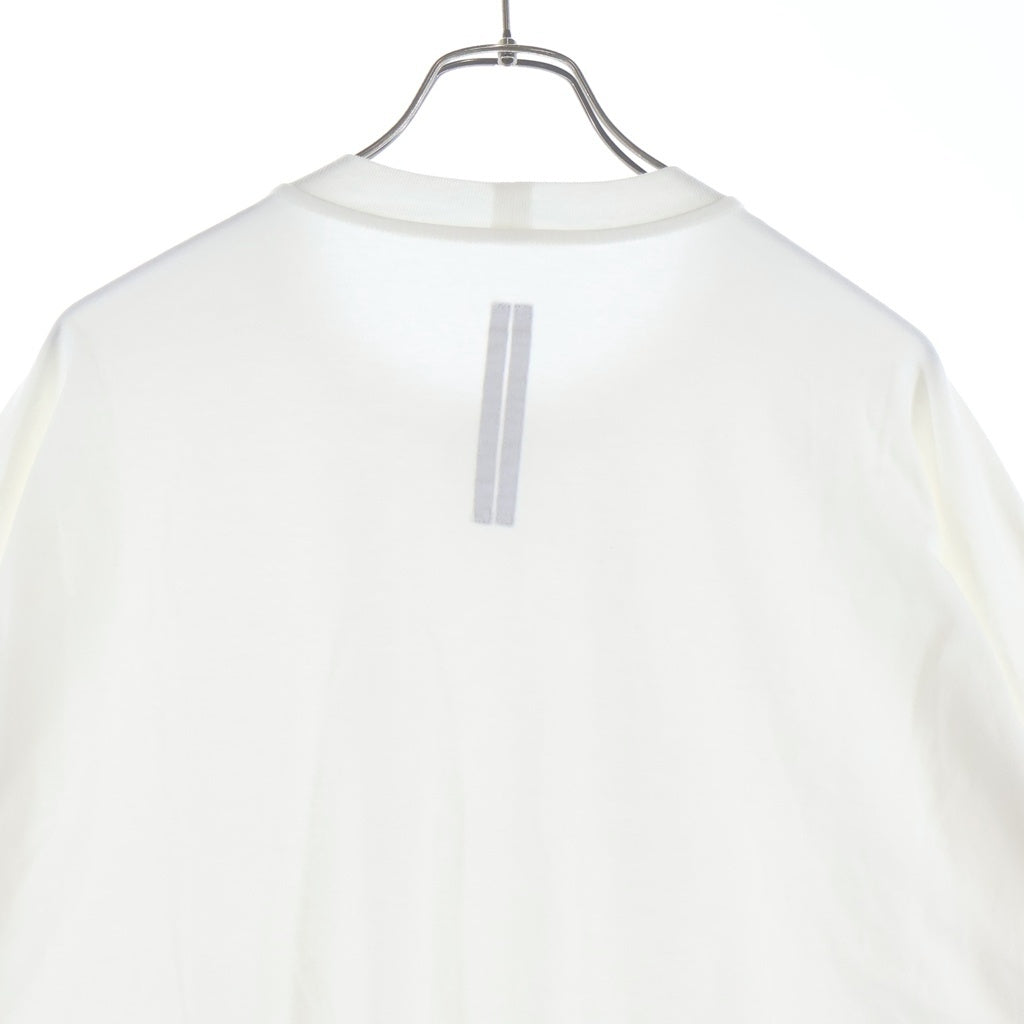 Rick Owens(リックオウエンス) 25SS TOMMT-T トミー オーバーサイズ 半袖Tシャツ カットソー ホワイト RU01E5283-JA