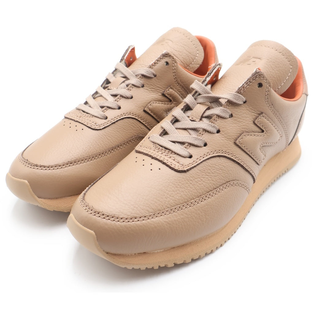 New Balance(ニューバランス) MLC100AU ×AURALEE COMP100 オーラリー シュリンクレザー ローカットスニーカー ベージュ US8.5/26.5cm