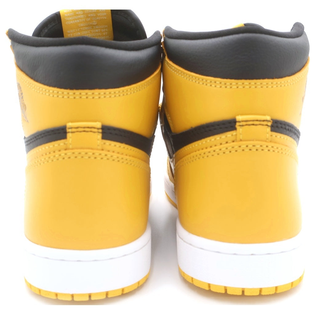 NIKE(ナイキ) AIR JORDAN 1 HIGH OG Pollen 555088-701 エアジョーダン1 パラン ハイカットスニーカー ブラック/イエロー US8.5/26.5cm