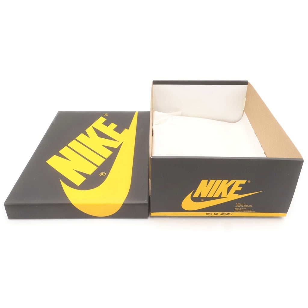 NIKE(ナイキ) AIR JORDAN 1 HIGH OG Pollen 555088-701 エアジョーダン1 パラン ハイカットスニーカー ブラック/イエロー US8.5/26.5cm